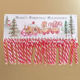 Christmas Candy Cane Count Down