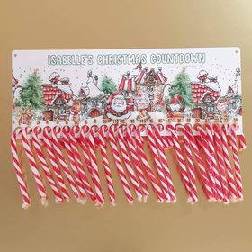 Christmas Candy Cane Count Down