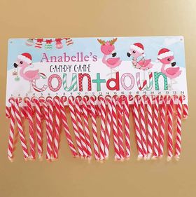 Christmas Candy Cane Count Down