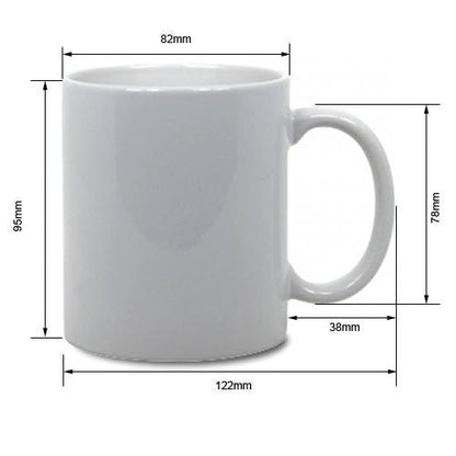 Custom Personalised  Happiness Personalised 11/15oz Ceramic  Mug