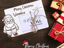 Christmas Personalised Gift/Money MDF Card