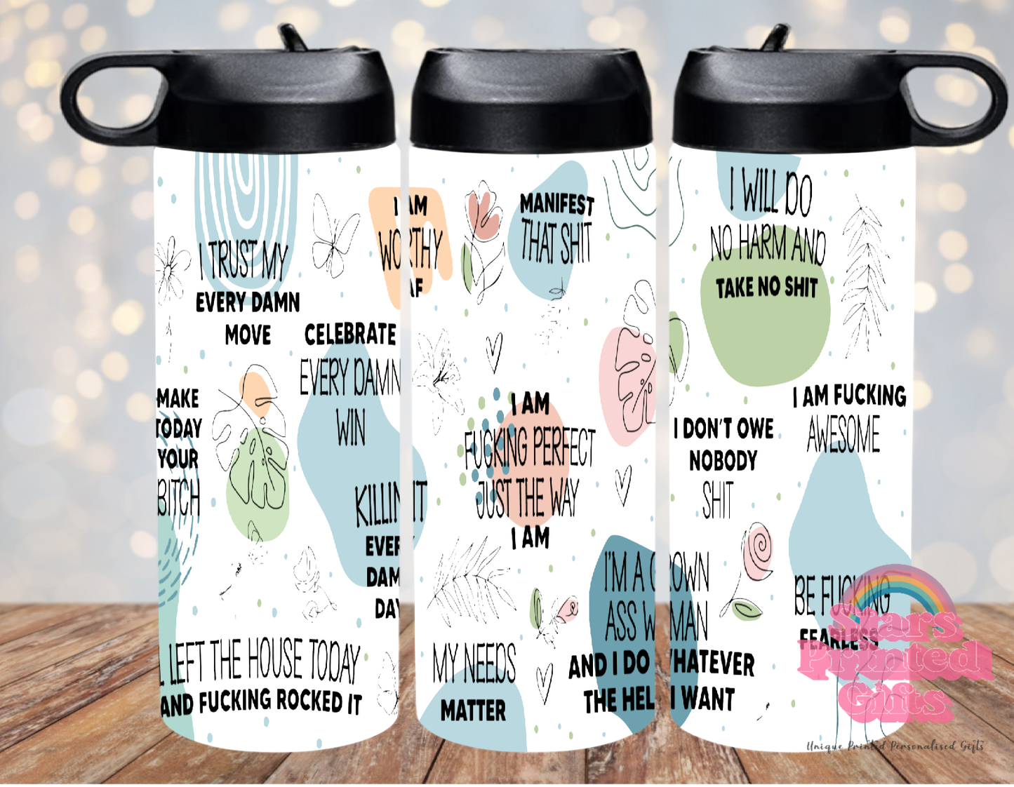 Swear Affirmation 20oz Insulated Drink Bottle