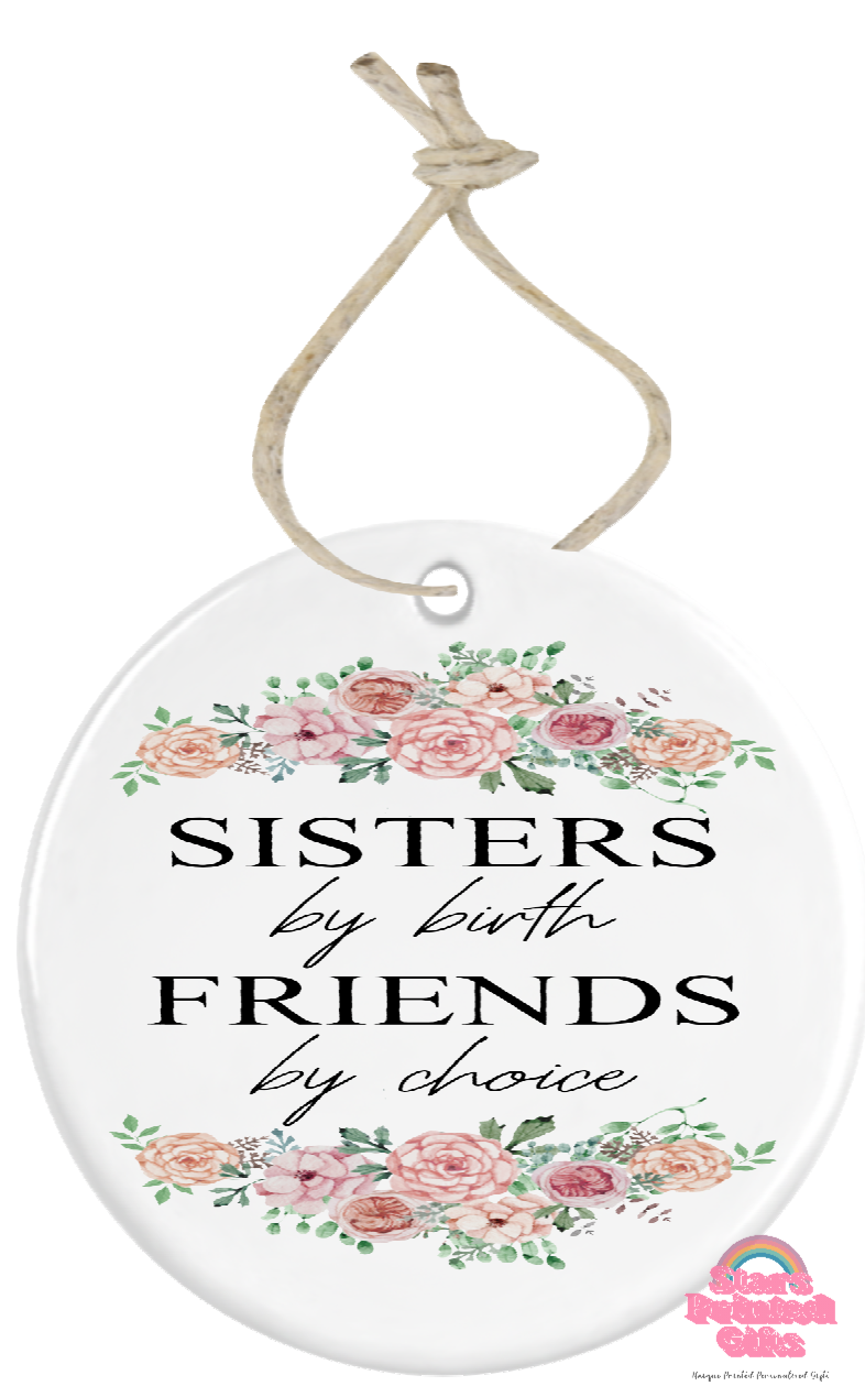 Sisters Keepsake Ornament