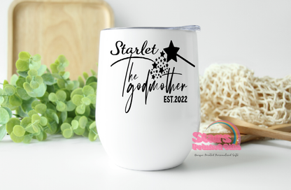 The Godmother Personalised Wine/Coffee Tumbler