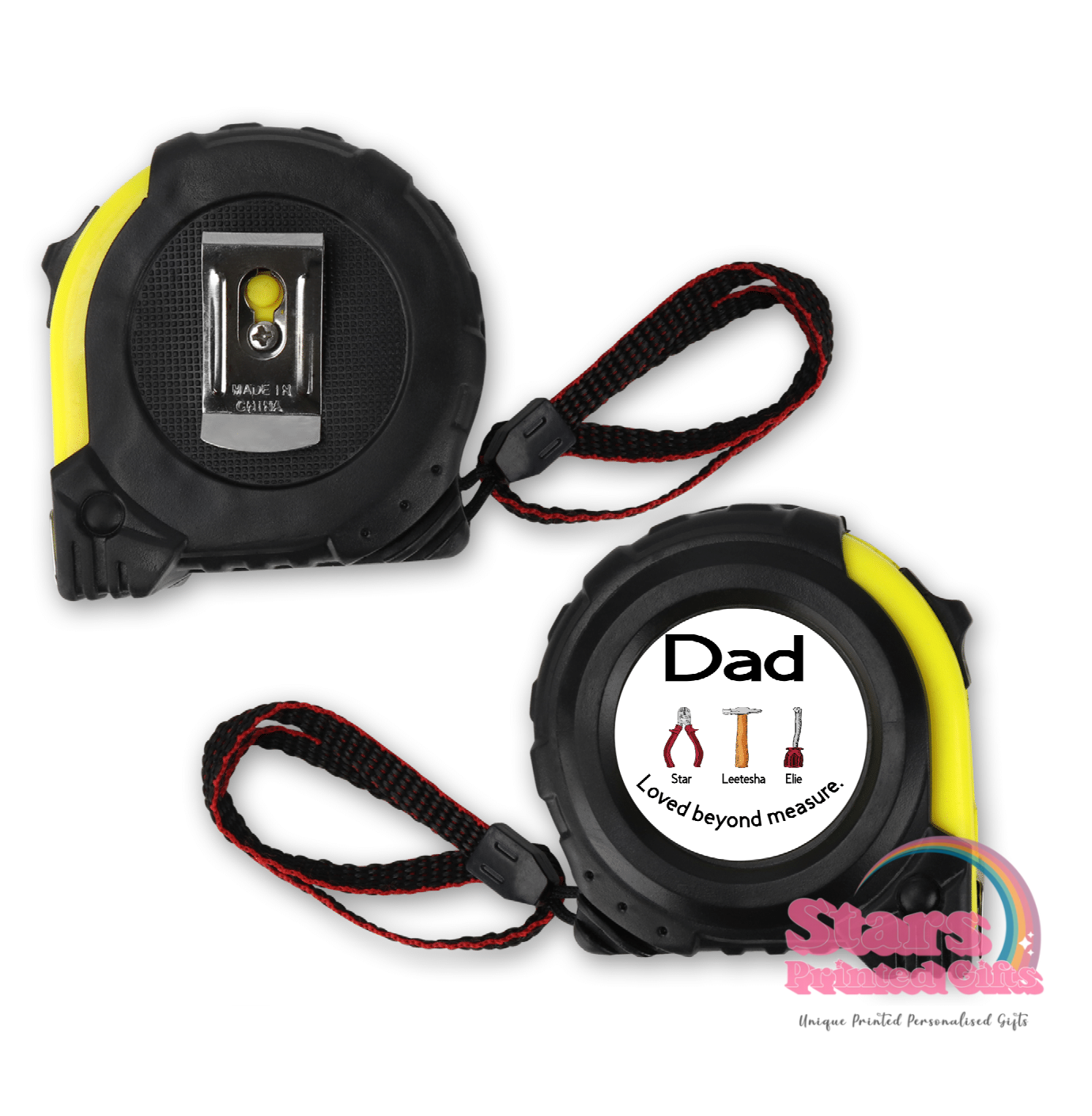 Love Beyond Measure Personalised Tool Tape Measure