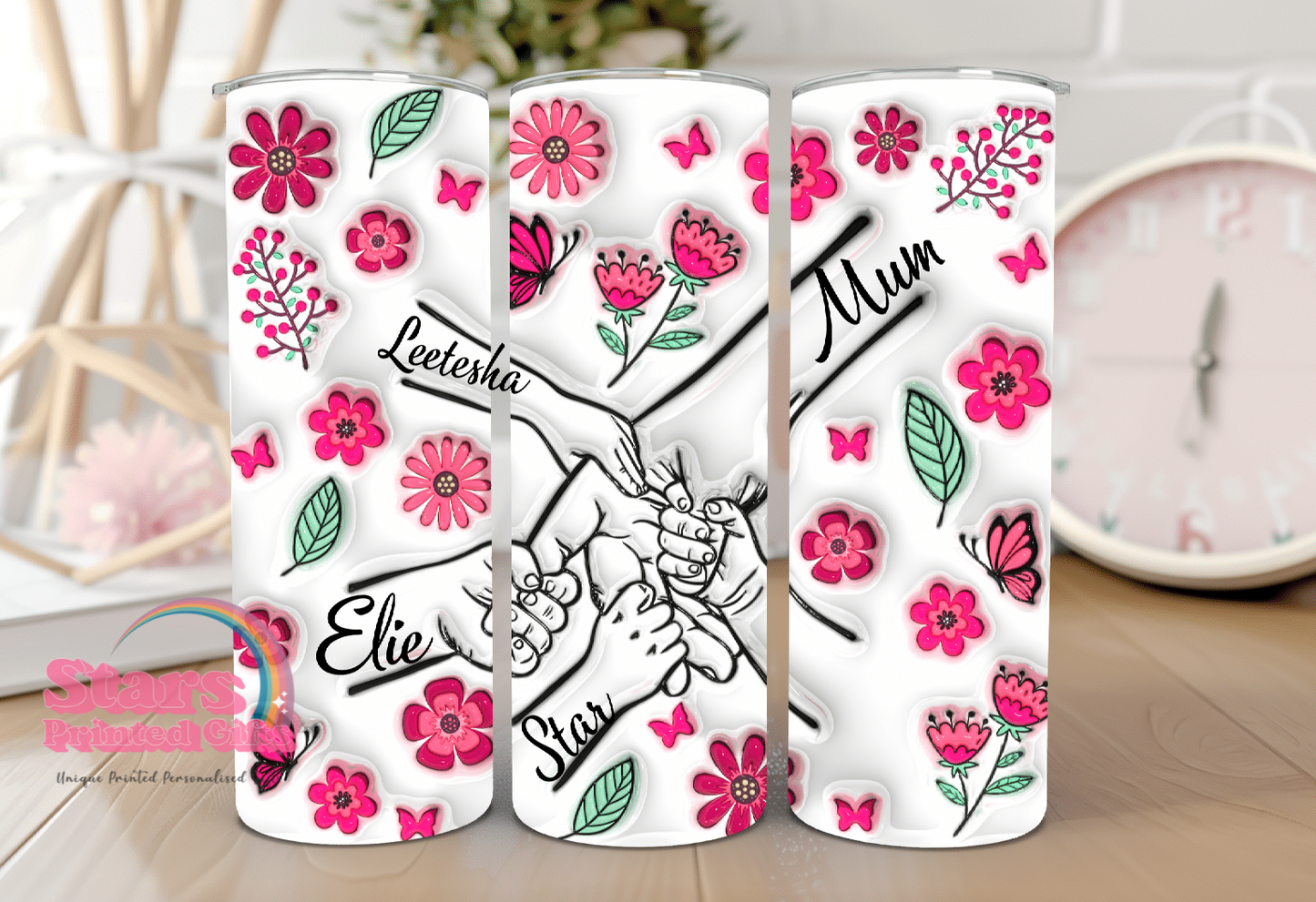 Custom Personalised Insulated Tumbler (upto5Kids)