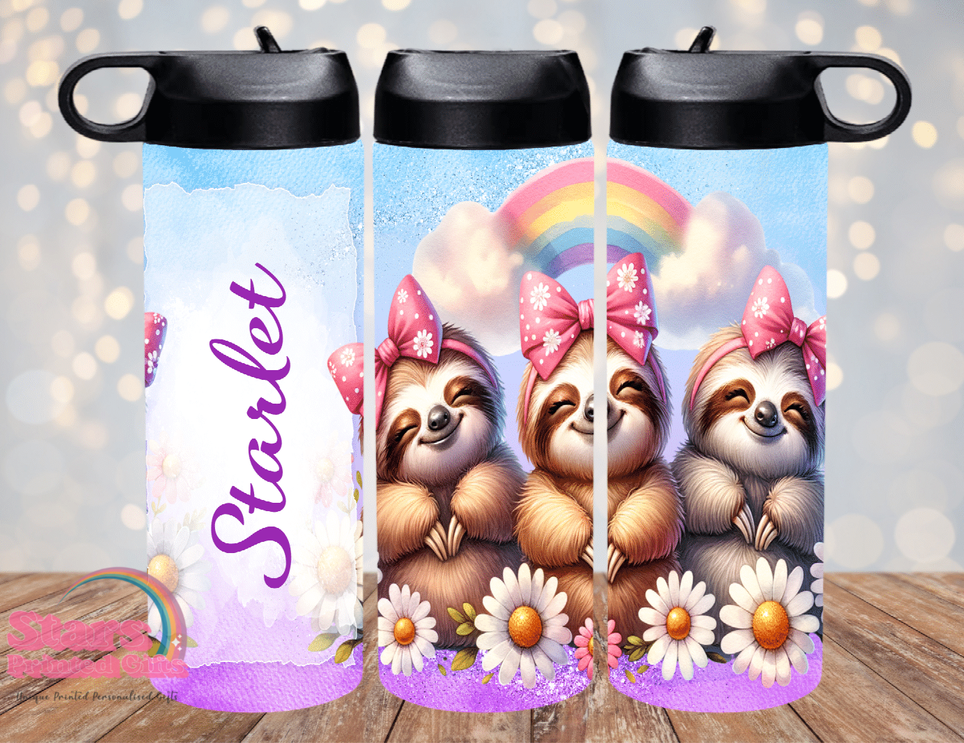 Slothee Personalised Insulated Drink Bottle