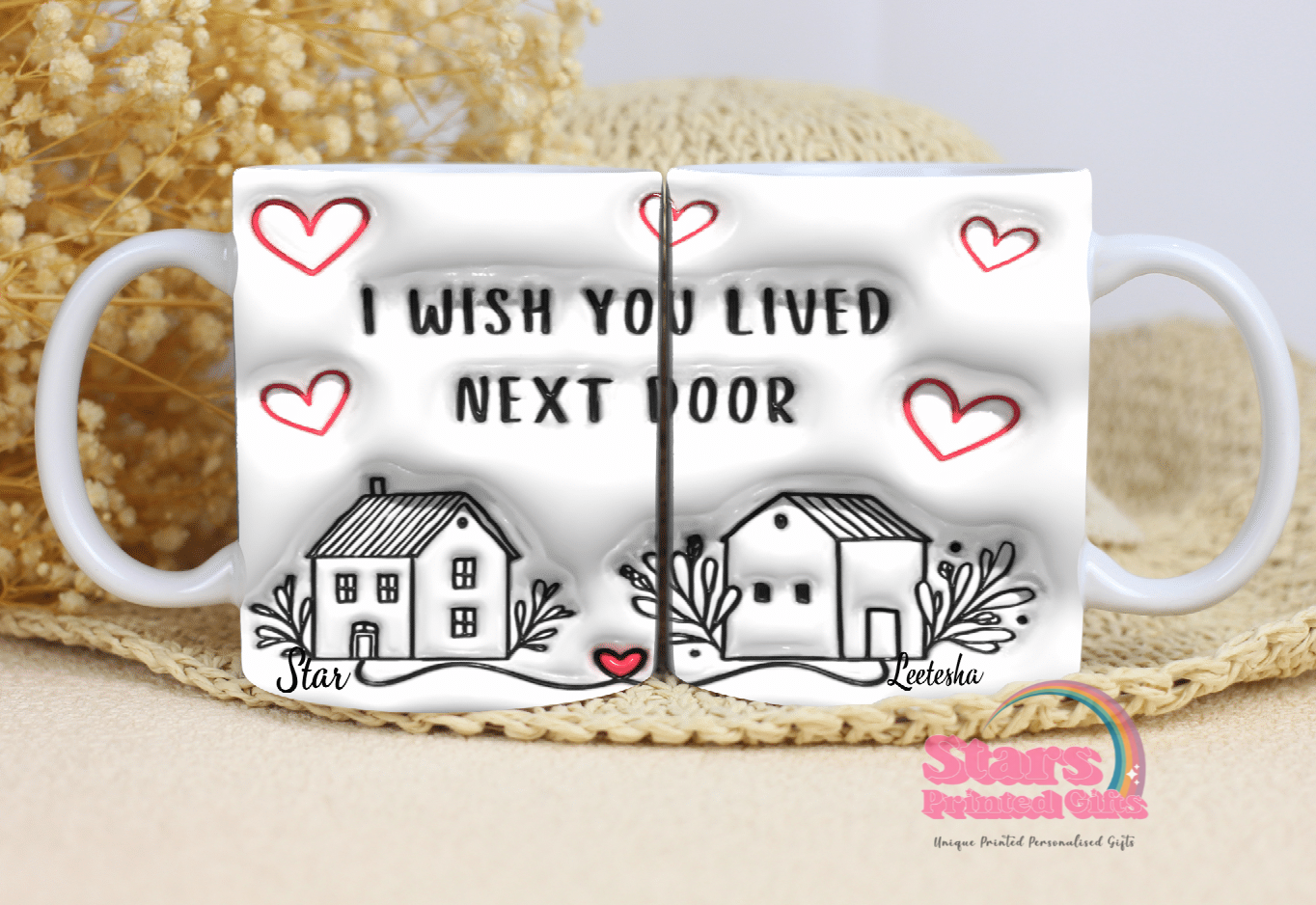 Next Door Quote Bestie/Family/Sister 11/15oz Ceramic Mug