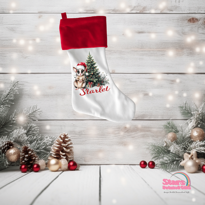 Australia Christmas Animals Personalised Christmas Stocking.