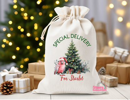 Aussie Christmas Animal Personalised Santa Sack