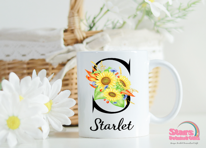 Sunflower Personalised 11/15oz Mug