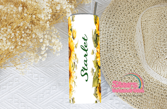 Sunflower Personalised Insulated Tumbler