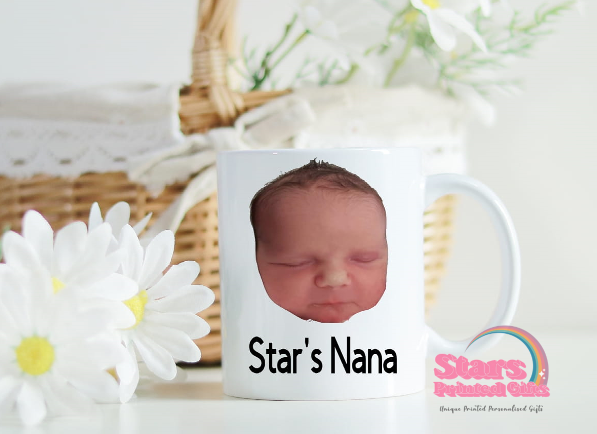 Custom Photo Tilte Personalised Ceramic Mug