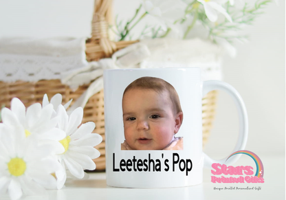 Custom Photo Tilte Personalised Ceramic Mug