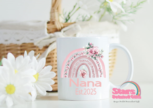 Custom Baby Announcement Personalised Ceramic Mug