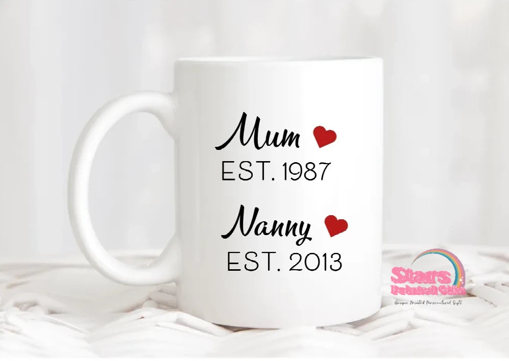 Custom Tilte/Year  Personalised 11/15oz Ceramic Mug