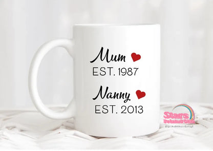 Custom Tilte/Year  Personalised 11/15oz Ceramic Mug