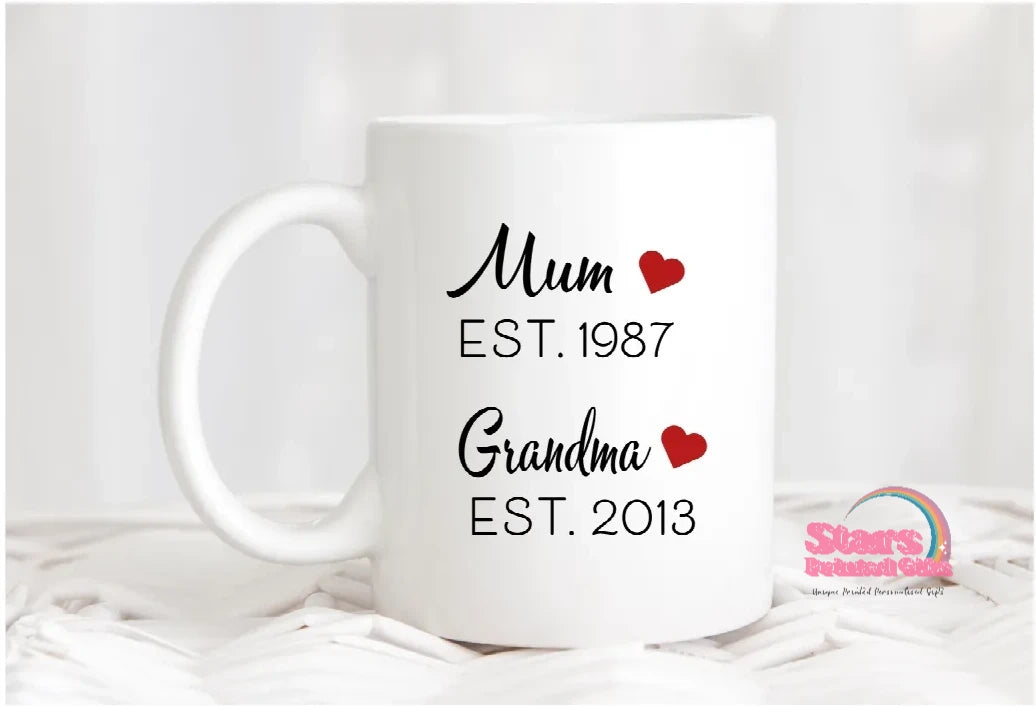 Custom Tilte/Year  Personalised 11/15oz Ceramic Mug