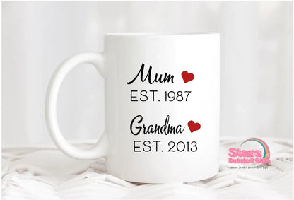 Custom Tilte/Year  Personalised 11/15oz Ceramic Mug