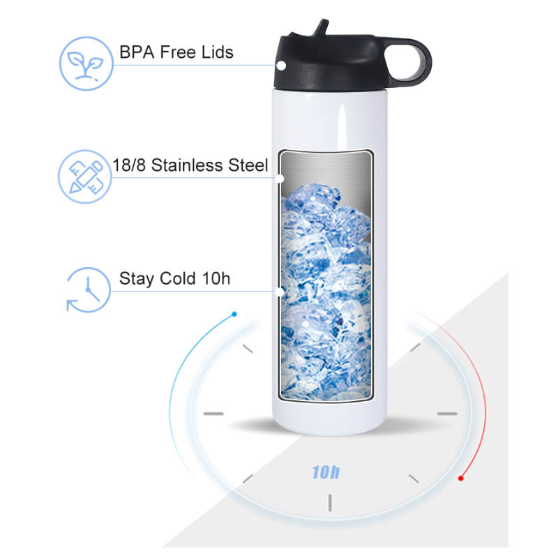 Soccer  Personalised 20oz Insulated Drink Bottle