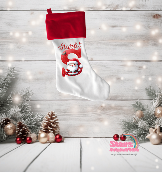 Personalised Christmas Stocking -Santa Letter