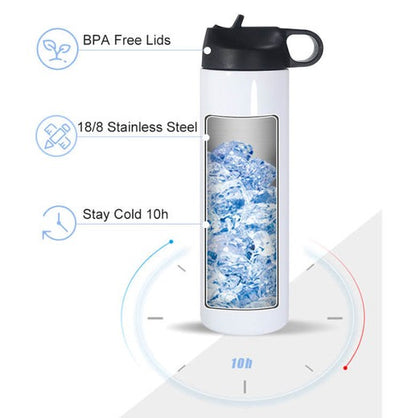 Butterfly Unicorn Insulated Drink Bottle