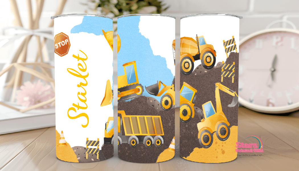 Kids Personalised Insulated Tumbler-Construction